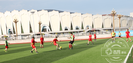 珲春市国税局举办“金达莱”联合志愿服务队足球友谊赛
